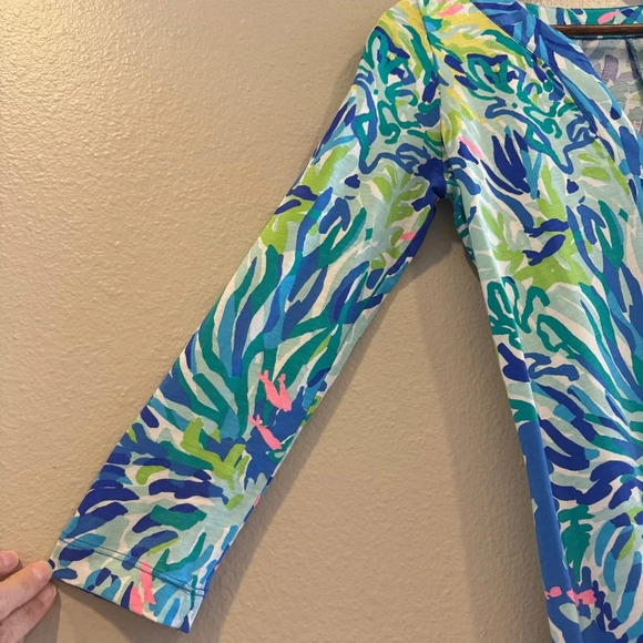 Lilly Pulitzer Wade and Sea Riva Dress Pima Cotton Size XS - Picture 10 of 15